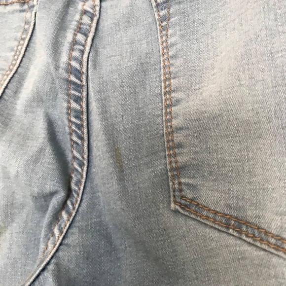 Y2K BRAZIL Skinny Jeans Denim Low Rise M Fit Light Blue Faded - Picture 10 of 12